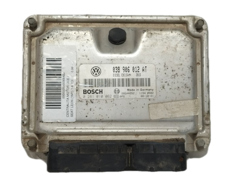 Recambio de centralita motor uce para seat leon (1m1) 1.9 tdi referencia OEM IAM 038906012AT  