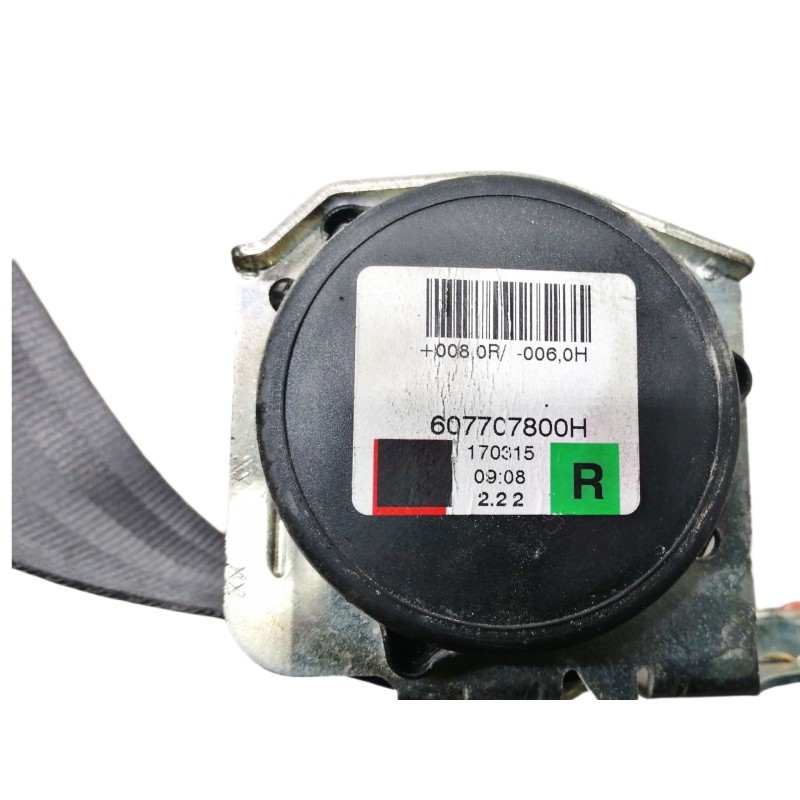 Recambio de cinturon seguridad delantero derecho para opel corsa e business referencia OEM IAM 607707800H  