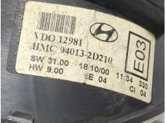 Recambio de cuadro instrumentos para hyundai elantra (xd) 1.6 comfort (4-ptas.) referencia OEM IAM 940132D210   2