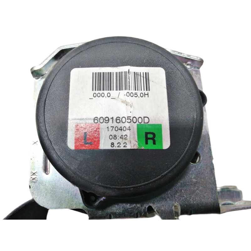 Recambio de cinturon seguridad trasero derecho para opel corsa e business referencia OEM IAM 609160500D  
