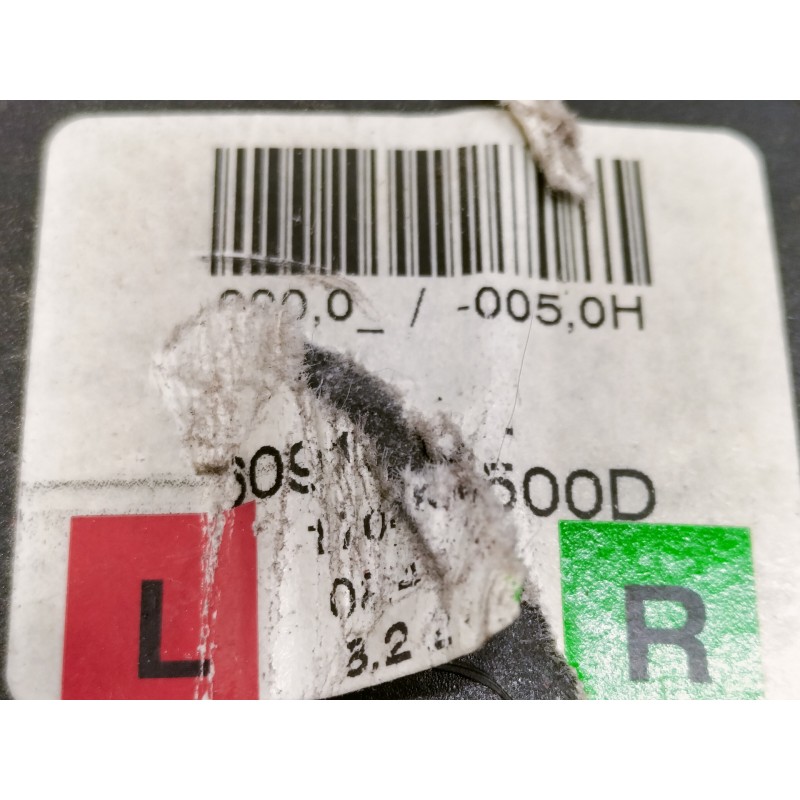 Recambio de cinturon seguridad trasero izquierdo para opel corsa e business referencia OEM IAM 609160500D  