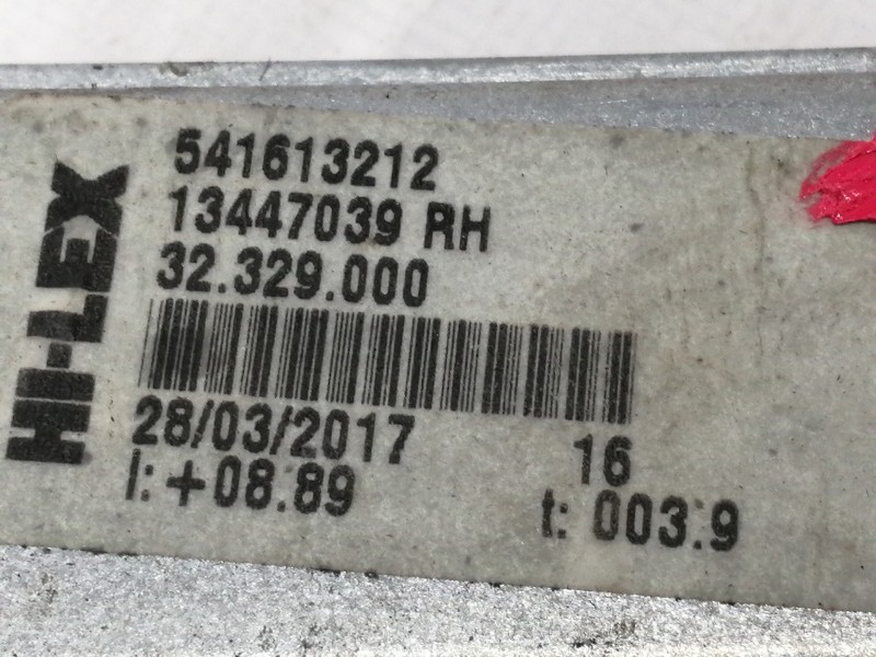 Recambio de elevalunas delantero derecho para opel corsa e business referencia OEM IAM 13447039RH  