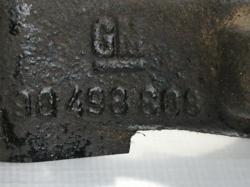 Recambio de mangueta delantera izquierda para opel astra g coupé 1.8 16v referencia OEM IAM 96498808  