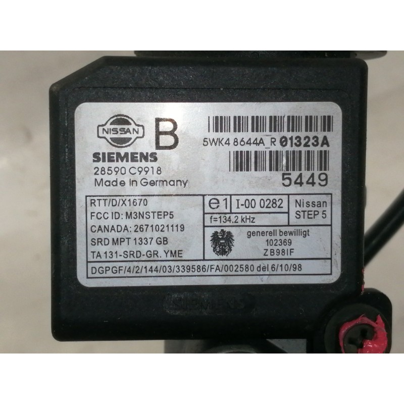 Recambio de columna direccion para nissan primera berlina (p11) comfort referencia OEM IAM 28590C9918  