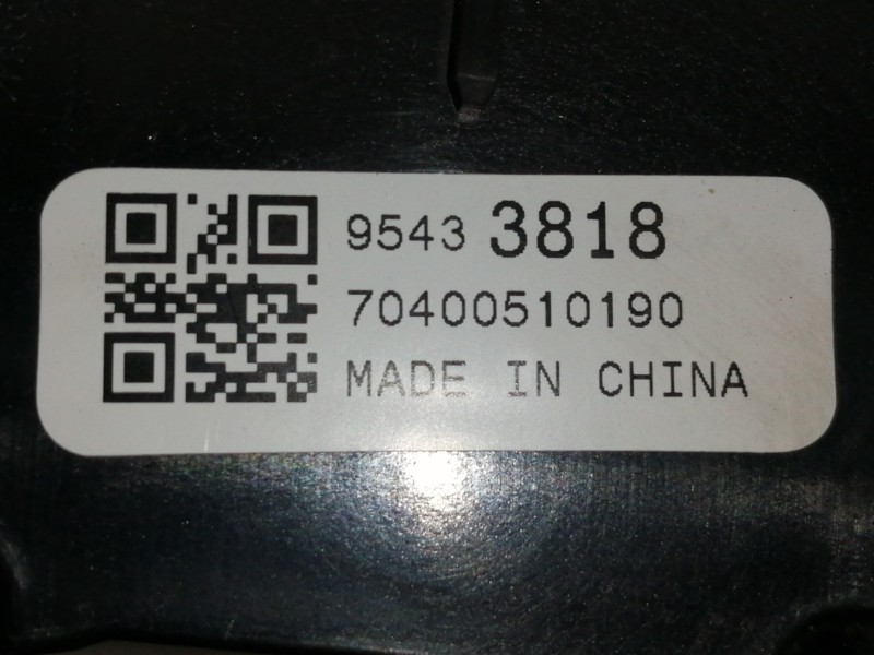 Recambio de mando limpia para opel corsa e business referencia OEM IAM 95433818  