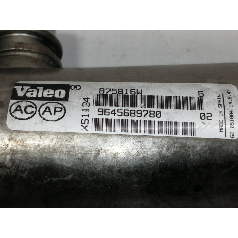 Recambio de enfriador egr para peugeot 308 gt referencia OEM IAM 9645689780  