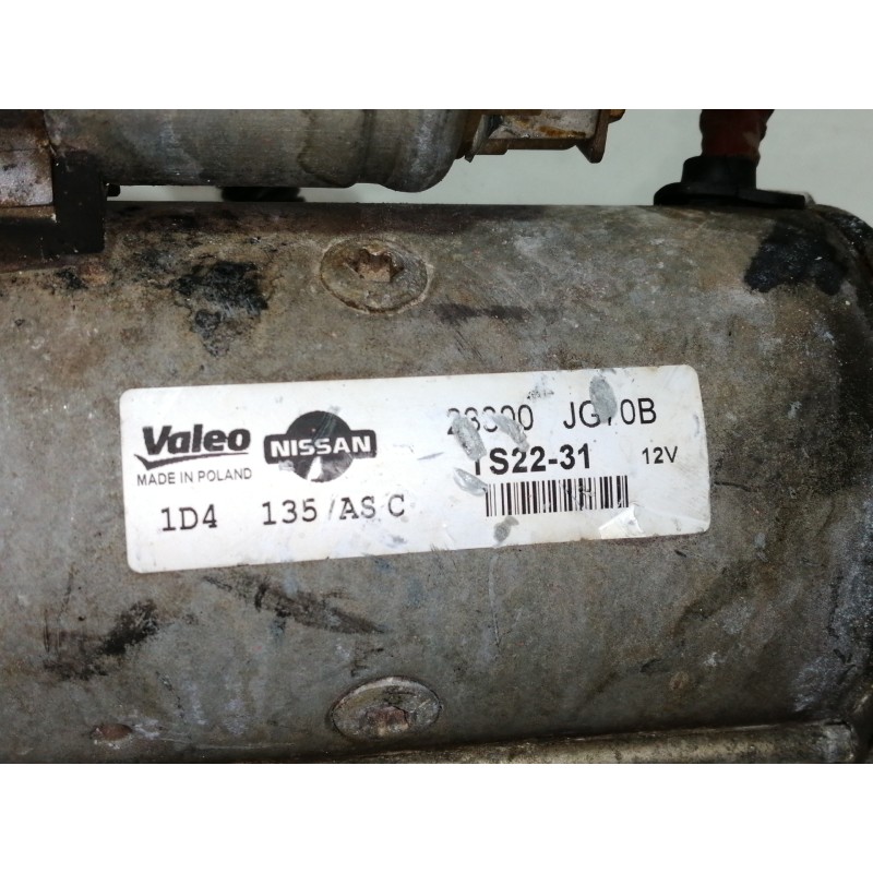 Recambio de motor arranque para nissan x-trail (t31) se referencia OEM IAM 23300JG70B  