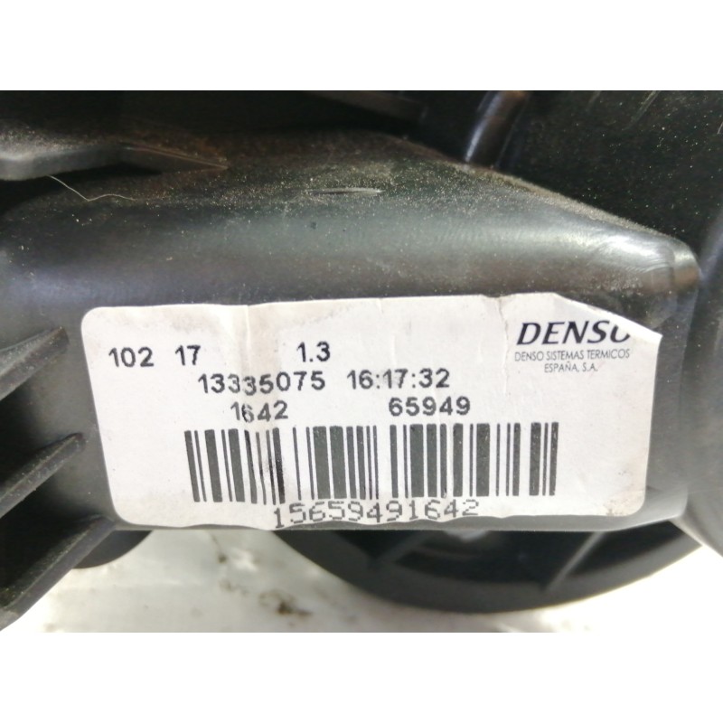 Recambio de motor calefaccion para opel corsa e business referencia OEM IAM 13335075  