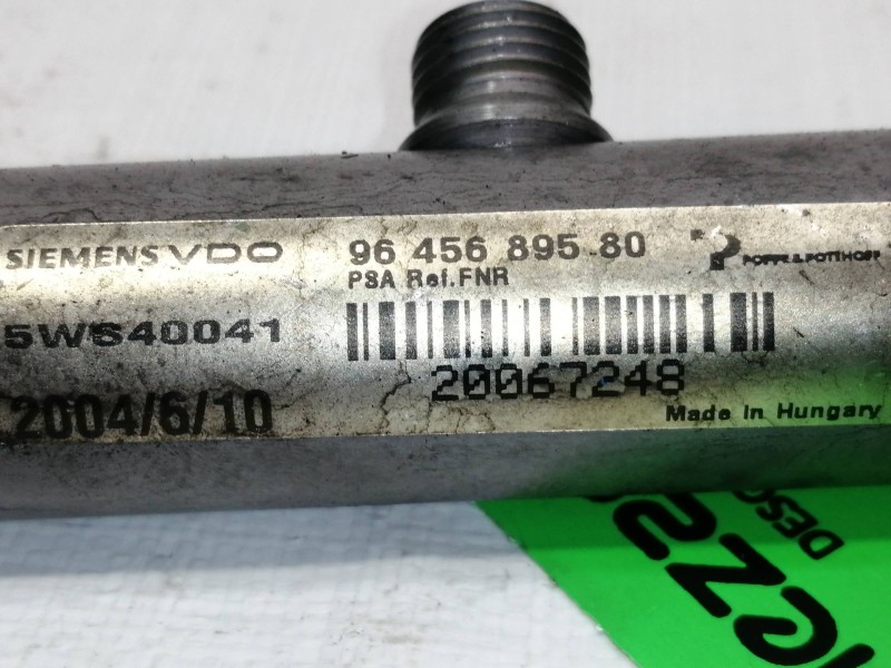 Recambio de rampa inyectora para peugeot 308 gt referencia OEM IAM 9645689580  