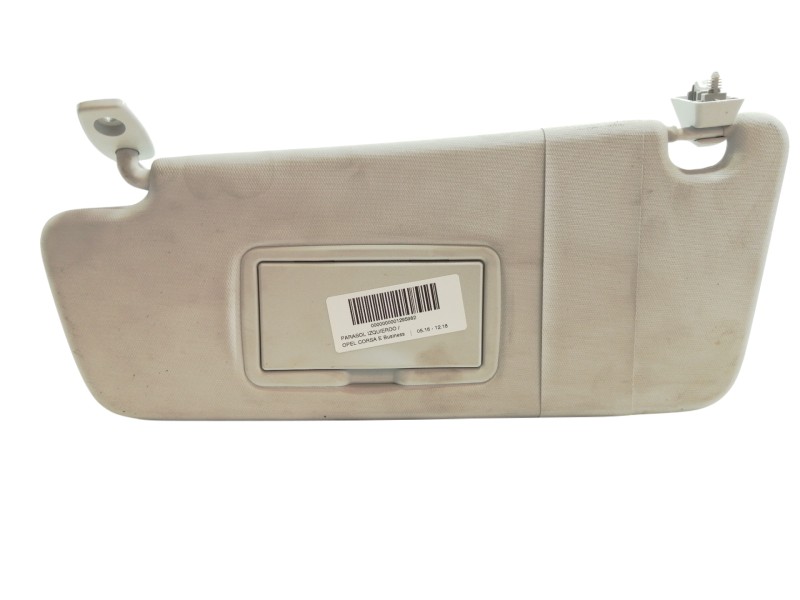 Recambio de parasol izquierdo para opel corsa e business referencia OEM IAM XN170118B  