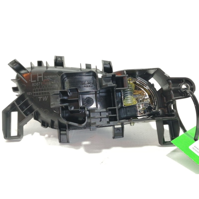Recambio de maneta interior delantera izquierda para nissan qashqai (j11) acenta referencia OEM IAM 806714EA1A  
