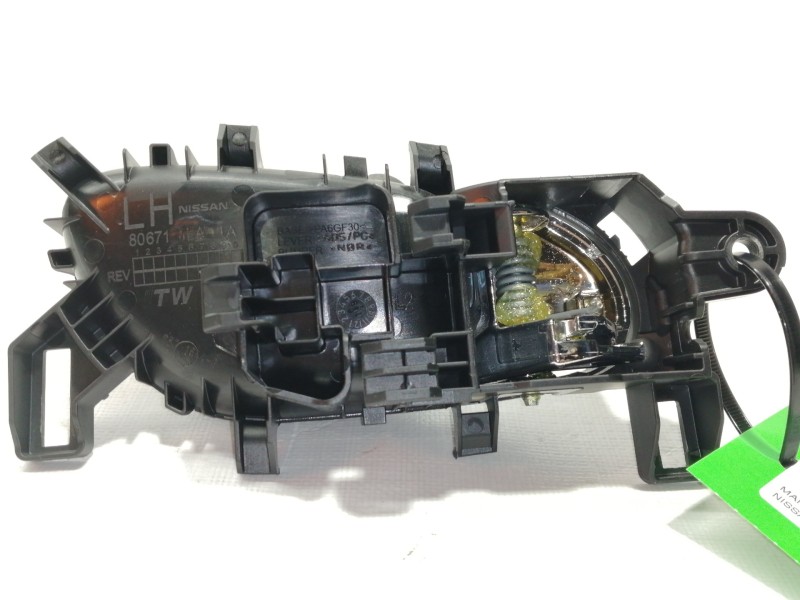 Recambio de maneta interior delantera izquierda para nissan qashqai (j11) acenta referencia OEM IAM 806714EA1A  