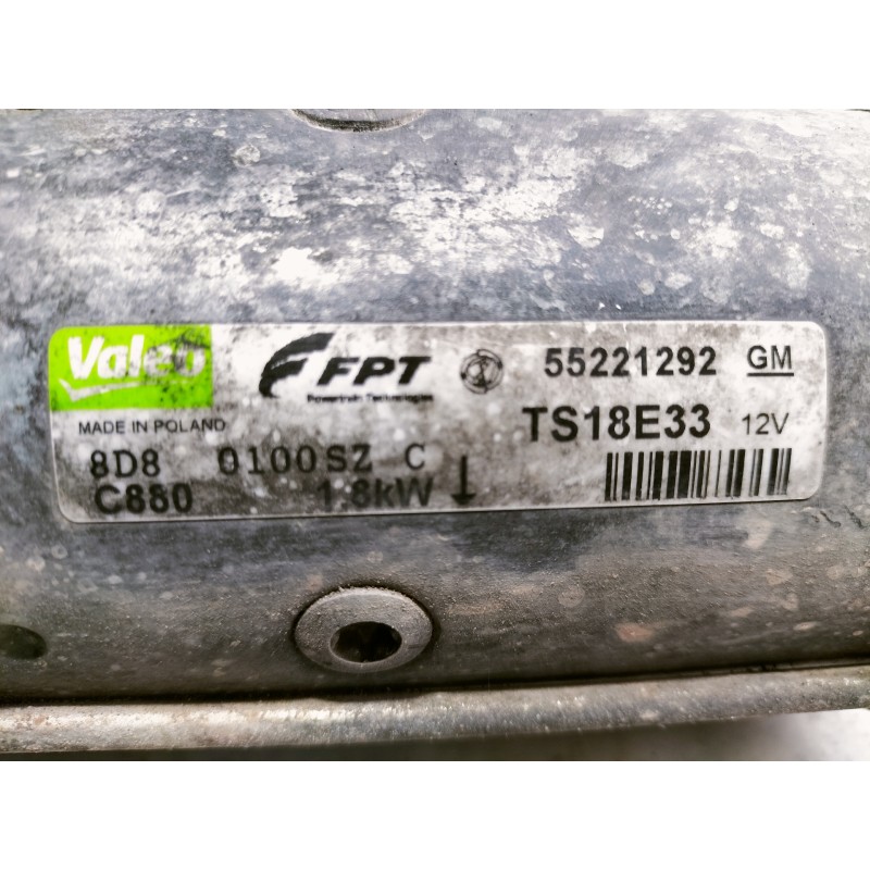 Recambio de motor arranque para opel corsa d enjoy referencia OEM IAM 55221292  