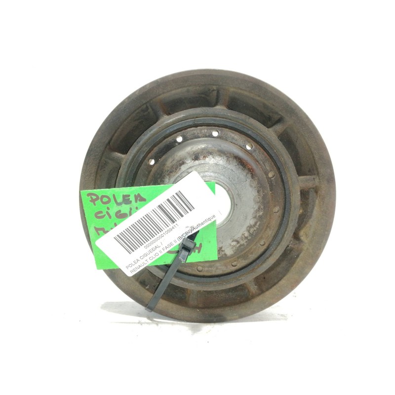 Recambio de polea cigueñal para renault clio ii fase ii (b/cb0) authentique referencia OEM IAM   