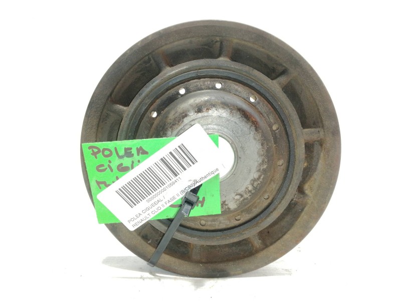 Recambio de polea cigueñal para renault clio ii fase ii (b/cb0) authentique referencia OEM IAM   