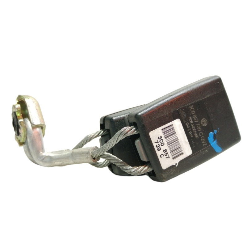 Recambio de enganche cinturon trasero derecho para volkswagen passat berlina (3c2) highline referencia OEM IAM 3C0857739 3C08577