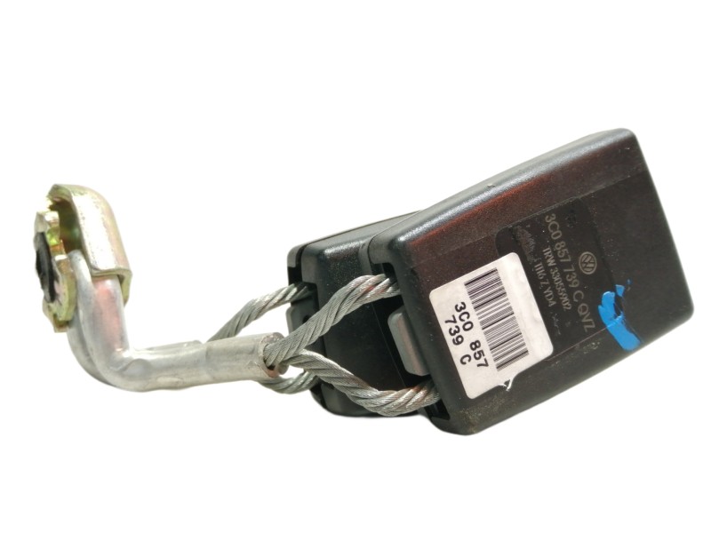 Recambio de enganche cinturon trasero derecho para volkswagen passat berlina (3c2) highline referencia OEM IAM 3C0857739 3C08577