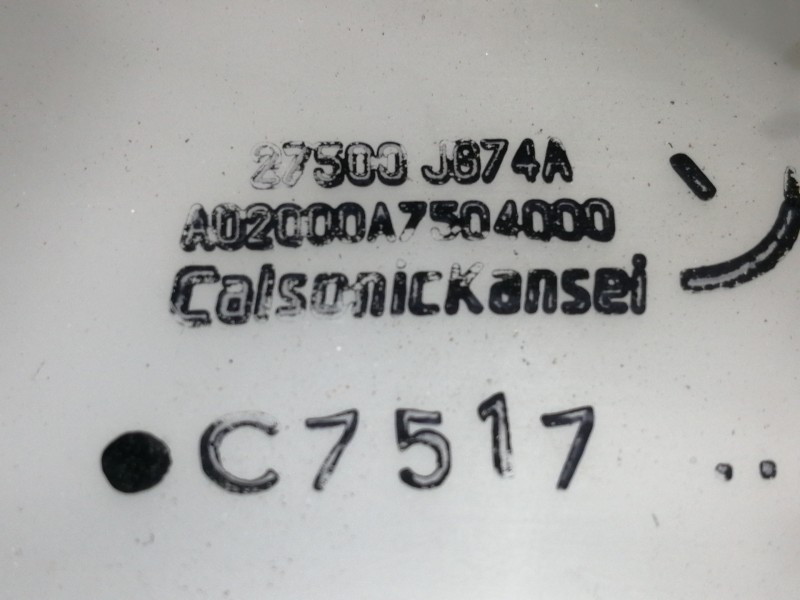 Recambio de mando calefaccion / aire acondicionado para nissan x-trail (t31) se referencia OEM IAM 27500JG74A  