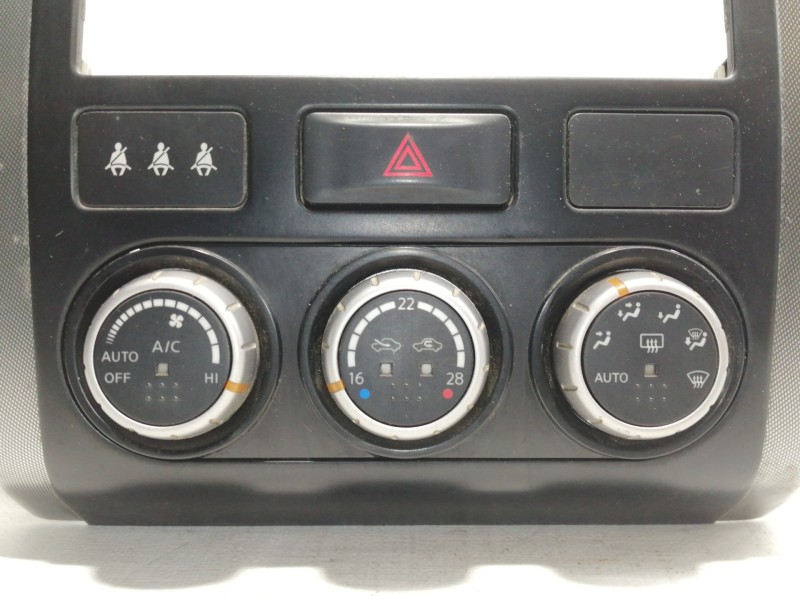 Recambio de mando calefaccion / aire acondicionado para nissan x-trail (t31) se referencia OEM IAM 27500JG74A  