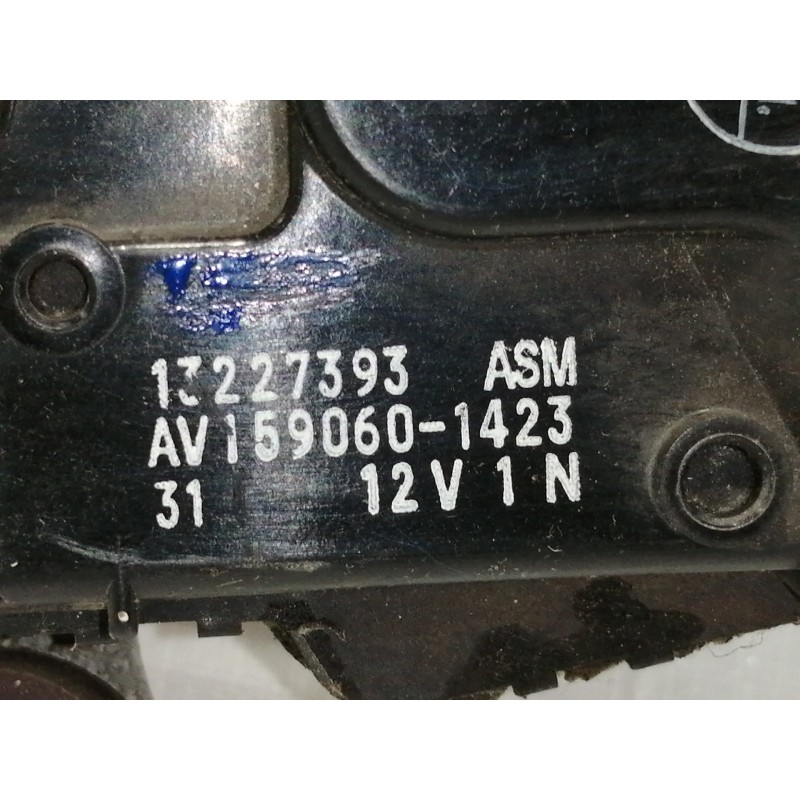 Recambio de motor limpia delantero para opel insignia berlina cosmo referencia OEM IAM 13227393  