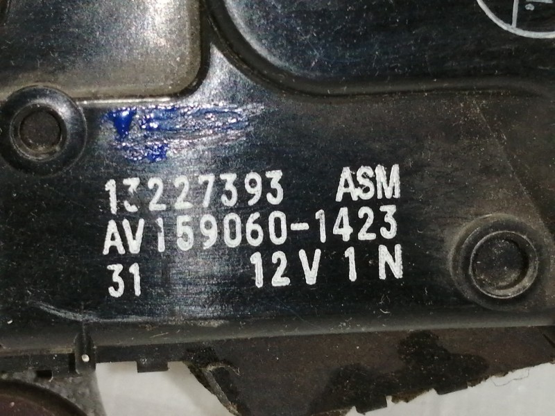 Recambio de motor limpia delantero para opel insignia berlina cosmo referencia OEM IAM 13227393  