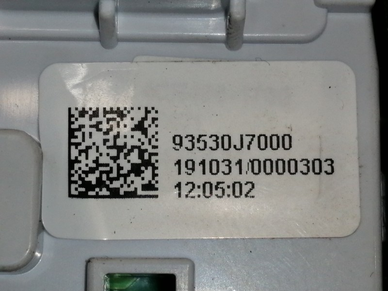 Recambio de mando retrovisor para kia xceed business referencia OEM IAM 93530J7000 1910310000303 