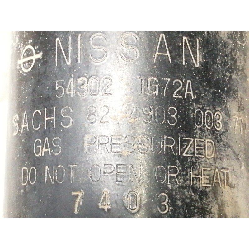 Recambio de amortiguador delantero derecho para nissan x-trail (t31) se referencia OEM IAM 824903003777 54302TG72A 