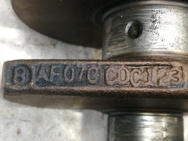 Recambio de cigueñal para daewoo matiz se referencia OEM IAM 8AF07CC0C123  