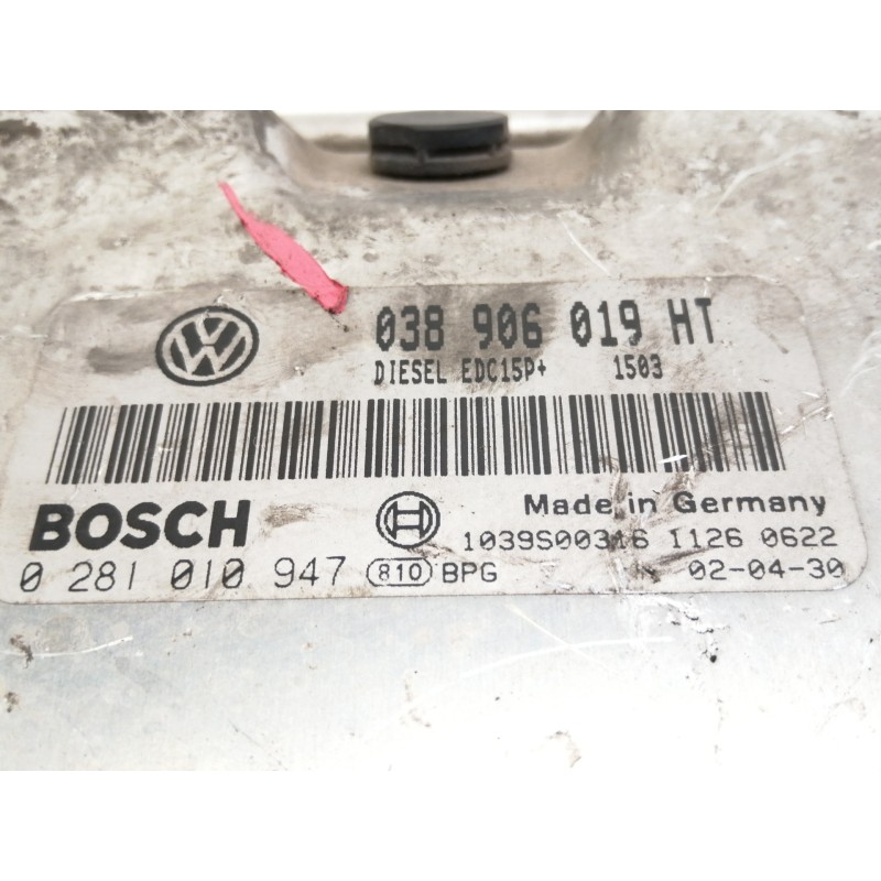 Recambio de centralita motor uce para seat ibiza (6l1) stella referencia OEM IAM 038906019HT  