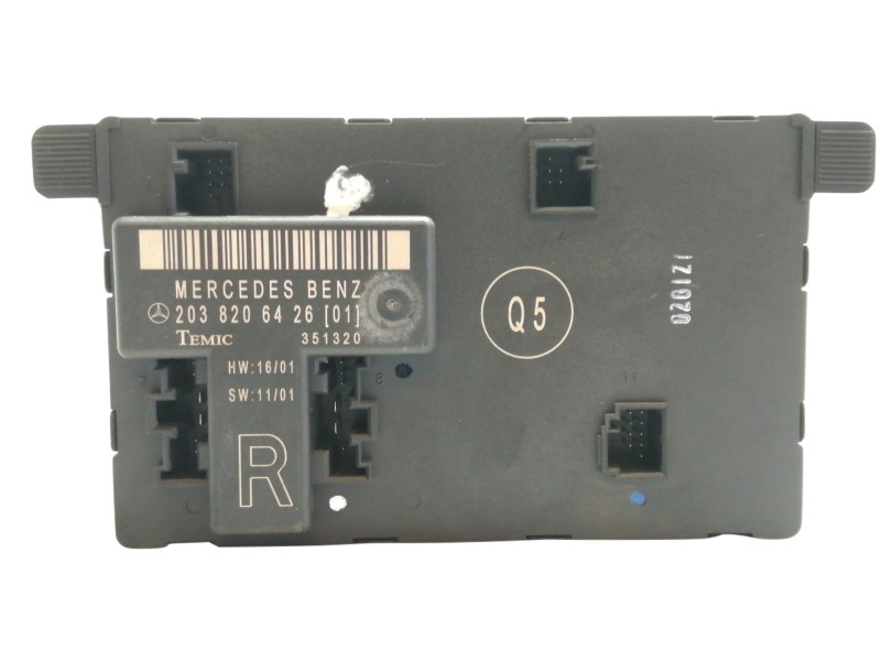 Recambio de centralita cierre para mercedes-benz clase c (w203) sportcoupe c 200 compressor (203.745) referencia OEM IAM 2038206