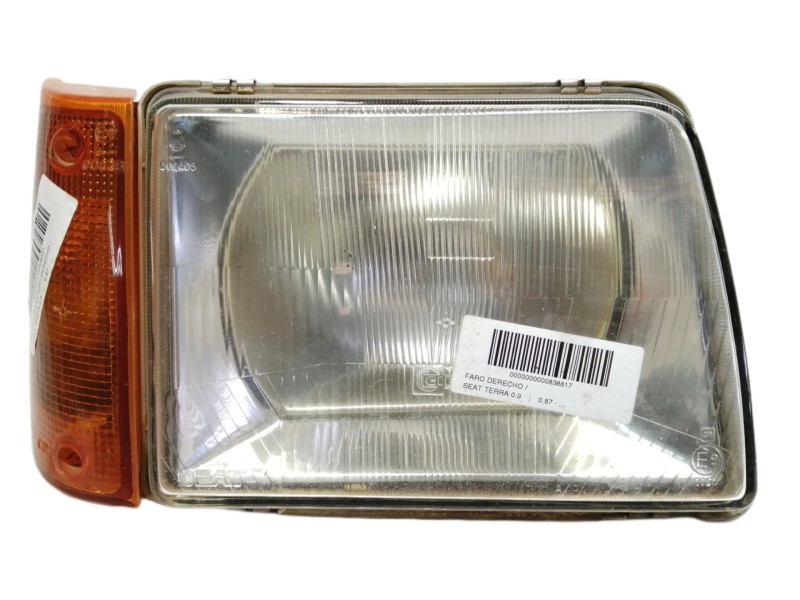 Recambio de faro derecho para seat terra 0.9 referencia OEM IAM   