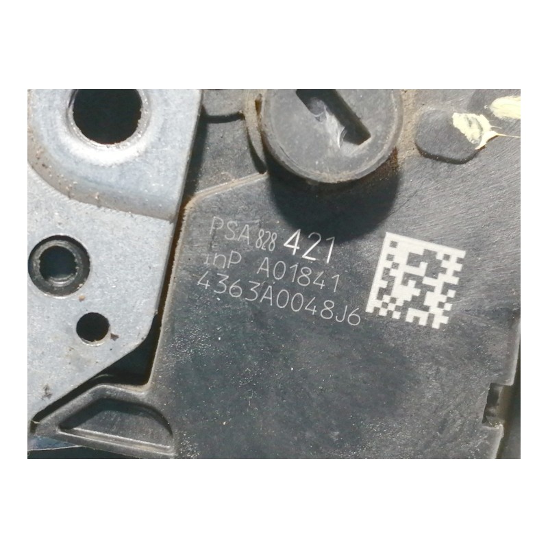 Recambio de cerradura puerta trasera izquierda para citroën berlingo station wagon sx multispace referencia OEM IAM 9680505480  