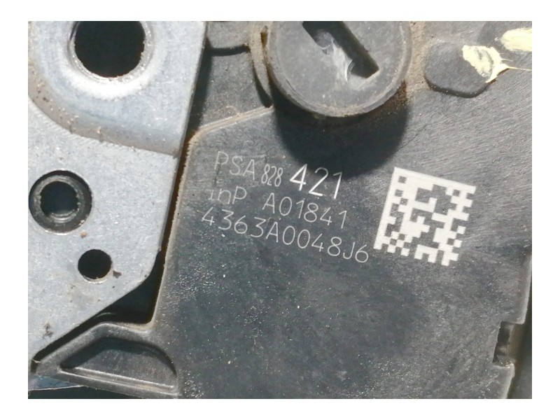 Recambio de cerradura puerta trasera izquierda para citroën berlingo station wagon sx multispace referencia OEM IAM 9680505480  