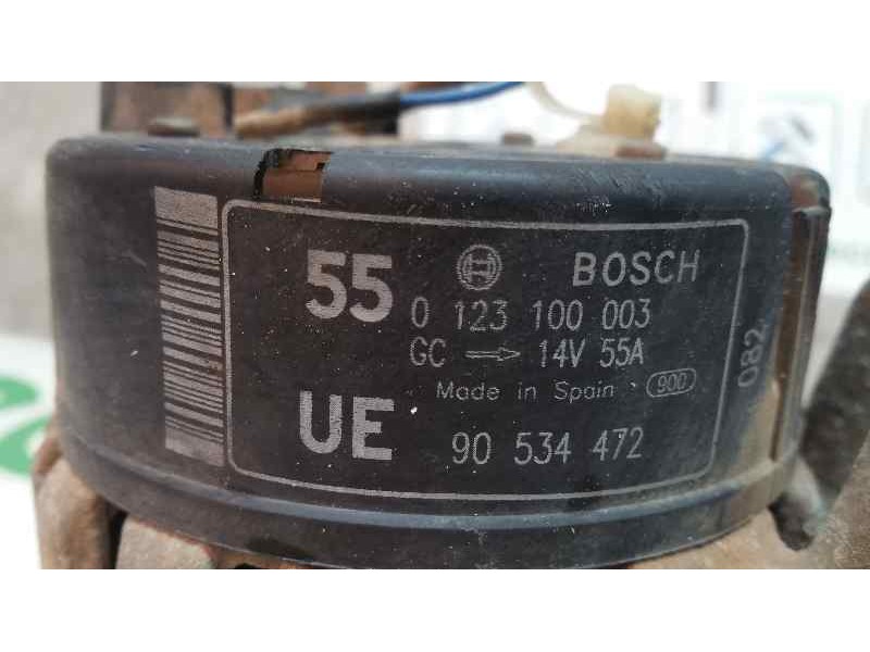 Recambio de alternador para opel corsa b viva referencia OEM IAM 0123100003 0123100003 90534472