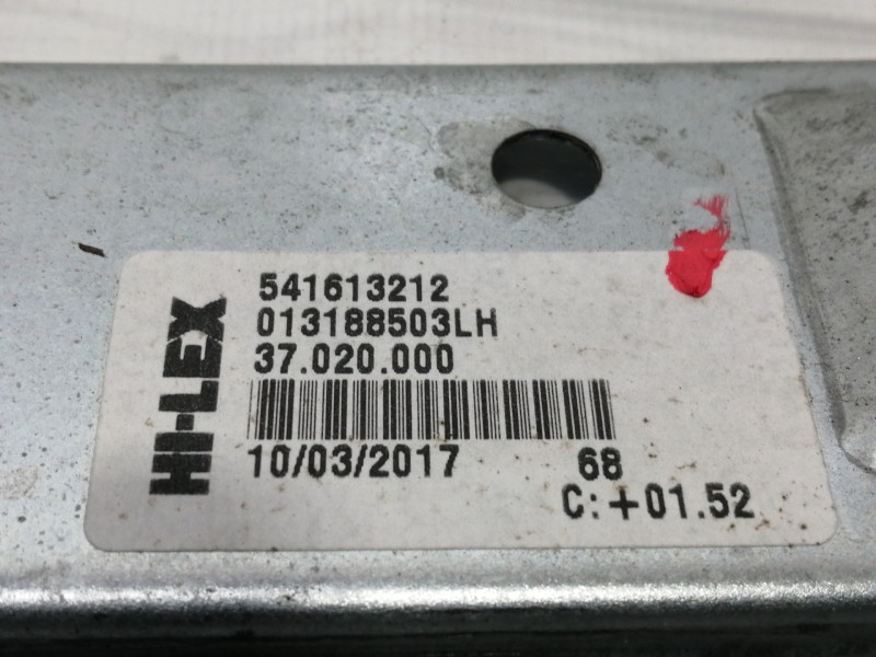 Recambio de elevalunas trasero izquierdo para opel corsa e business referencia OEM IAM 013188503LH  