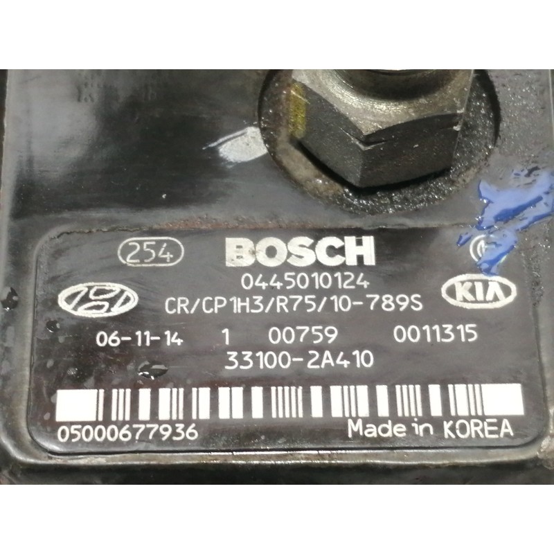 Recambio de bomba inyeccion para hyundai accent (mc) gl crdi referencia OEM IAM 331002A410 0445010124 