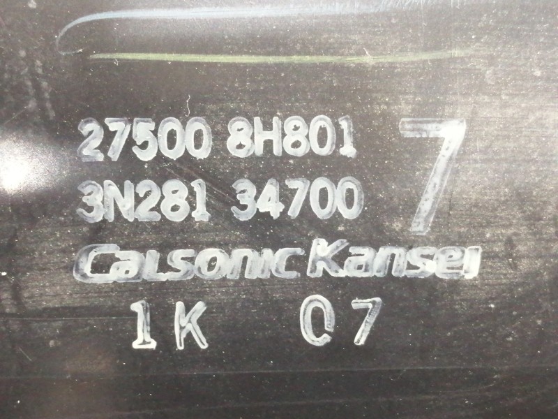 Recambio de mando calefaccion / aire acondicionado para nissan x-trail (t30) comfort referencia OEM IAM 275008H801 3N28134700 