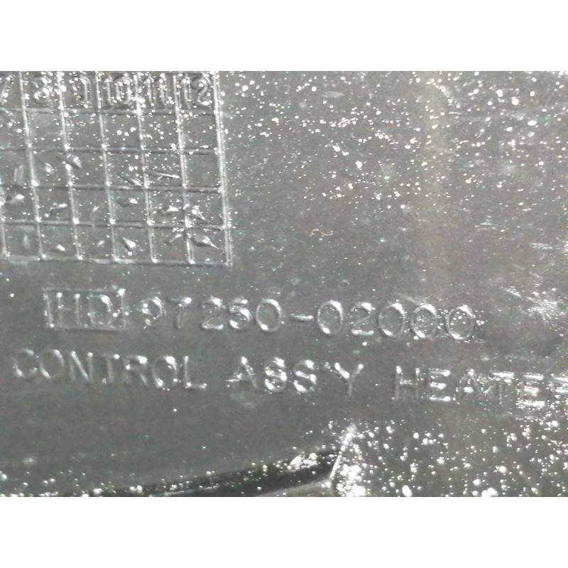 Recambio de mando calefaccion / aire acondicionado para hyundai atos prime (mx) gls (2003) referencia OEM IAM 9725002000  