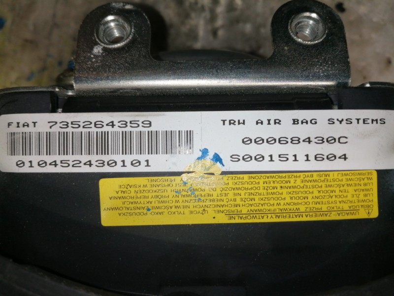 Recambio de airbag delantero izquierdo para fiat seicento (187) active referencia OEM IAM 735264359 010452430101 00068430C S0015