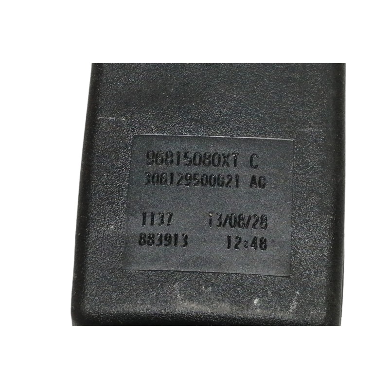 Recambio de enganche cinturon delantero derecho para citroën berlingo station wagon sx multispace referencia OEM IAM 96815080XT 