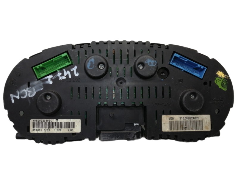 Recambio de cuadro instrumentos para seat ibiza (6k1) stella referencia OEM IAM 110008924026 W06K0920801C 