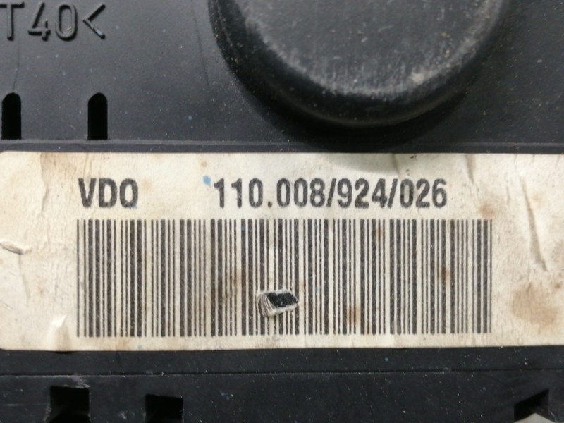 Recambio de cuadro instrumentos para seat ibiza (6k1) stella referencia OEM IAM 110008924026 W06K0920801C 