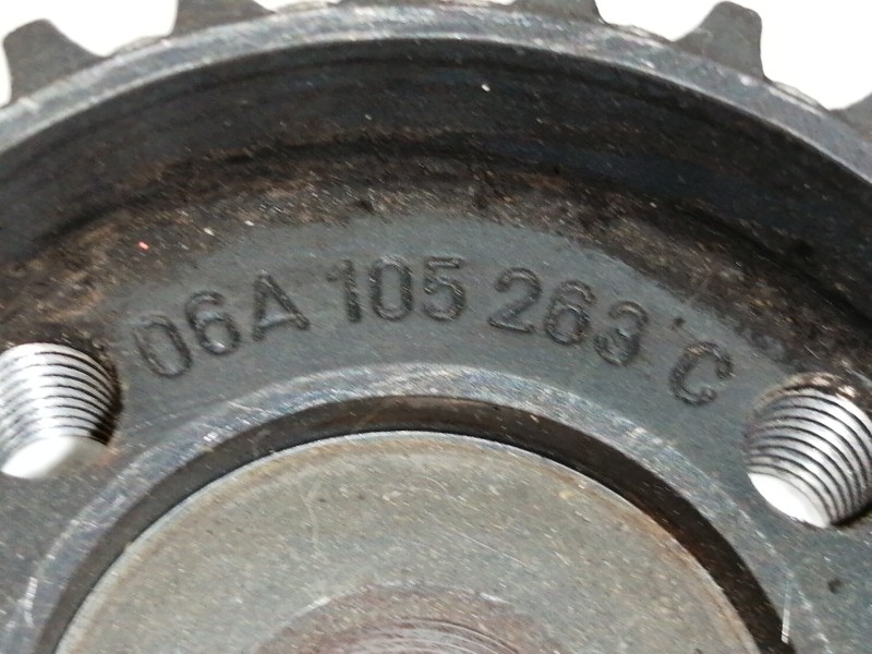 Recambio de polea cigueñal para volkswagen golf iv berlina (1j1) conceptline referencia OEM IAM 06A105263C  