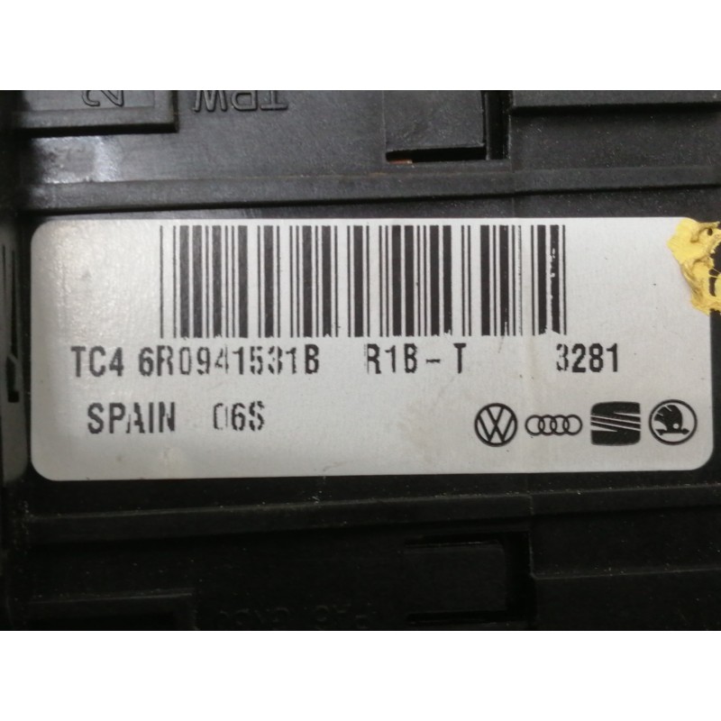 Recambio de mando luces para seat mii (kf1) 1.0 referencia OEM IAM 6R0941531B  