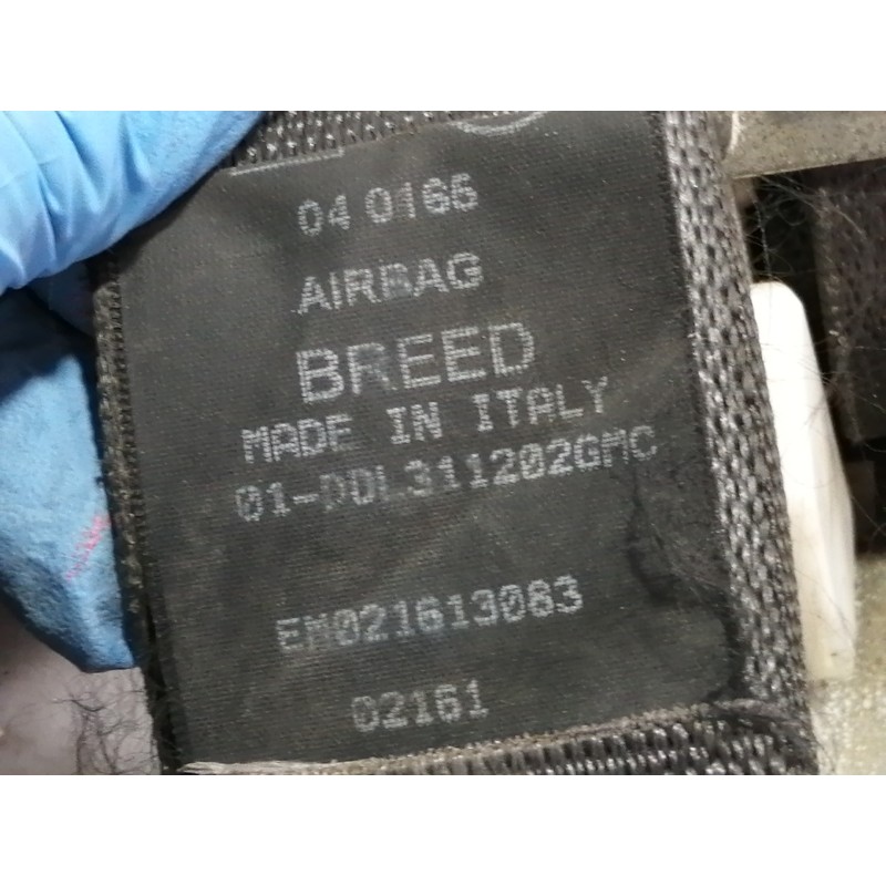 Recambio de cinturon seguridad delantero derecho para opel vectra c berlina elegance referencia OEM IAM EM021613083  5 PUERTAS