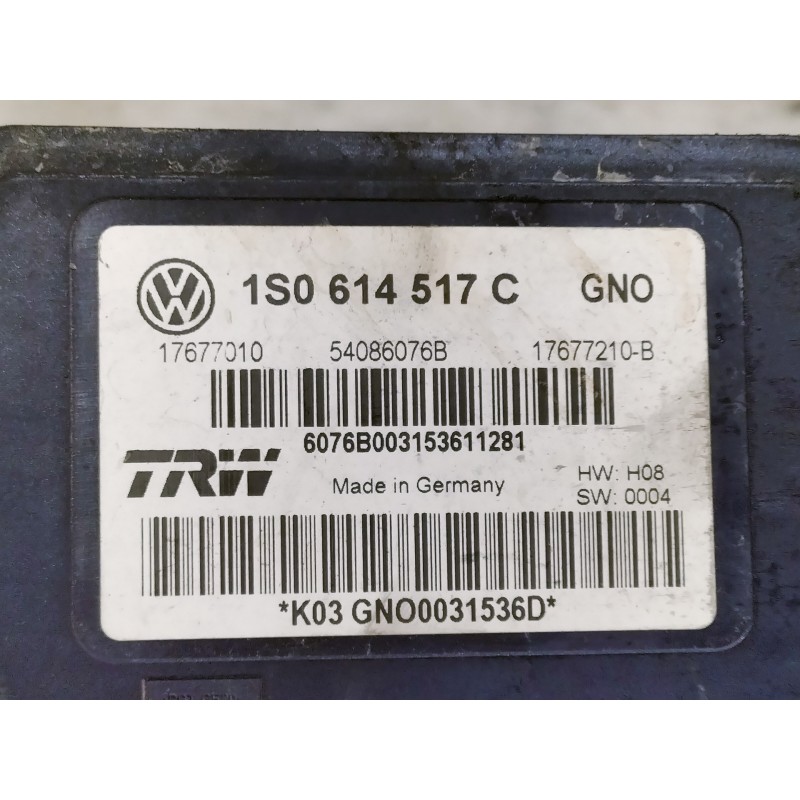 Recambio de abs para seat mii (kf1) 1.0 referencia OEM IAM 1S0614517C 17677010 