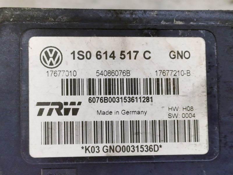Recambio de abs para seat mii (kf1) 1.0 referencia OEM IAM 1S0614517C 17677010 