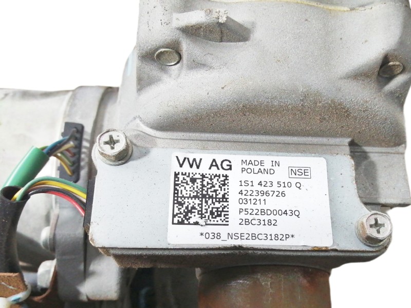 Recambio de columna direccion para seat mii (kf1) 1.0 referencia OEM IAM 1S1423510Q 422396726 1S1423510T