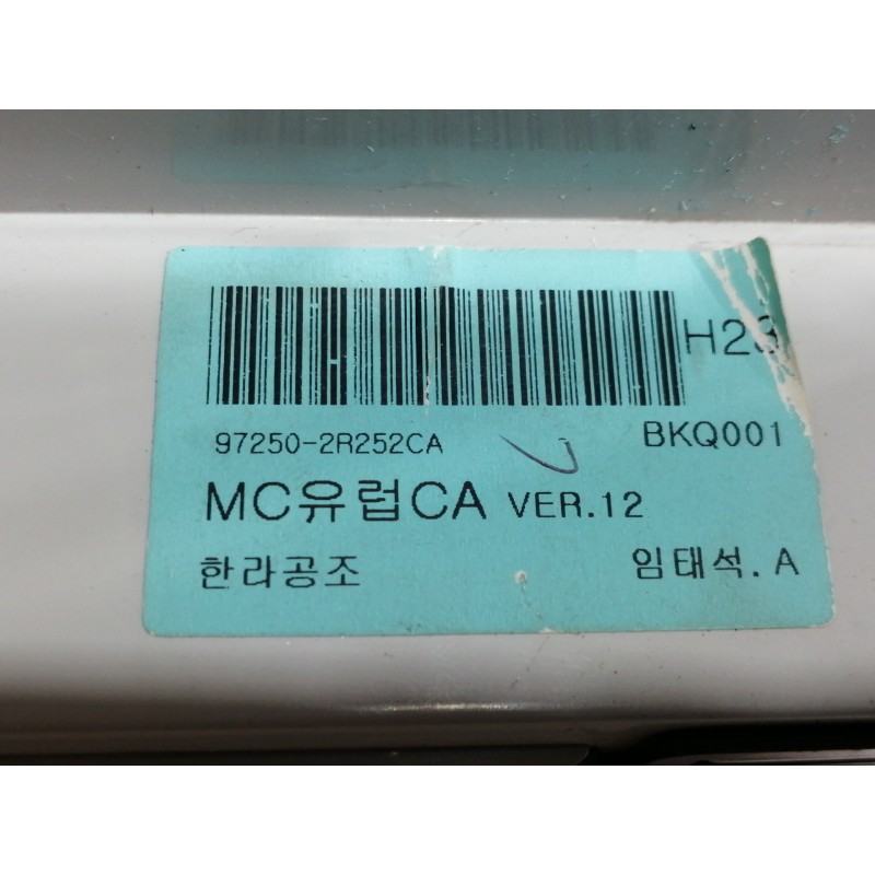 Recambio de mando calefaccion / aire acondicionado para hyundai accent (mc) gl crdi referencia OEM IAM 972502R252CA 972501EXXX 