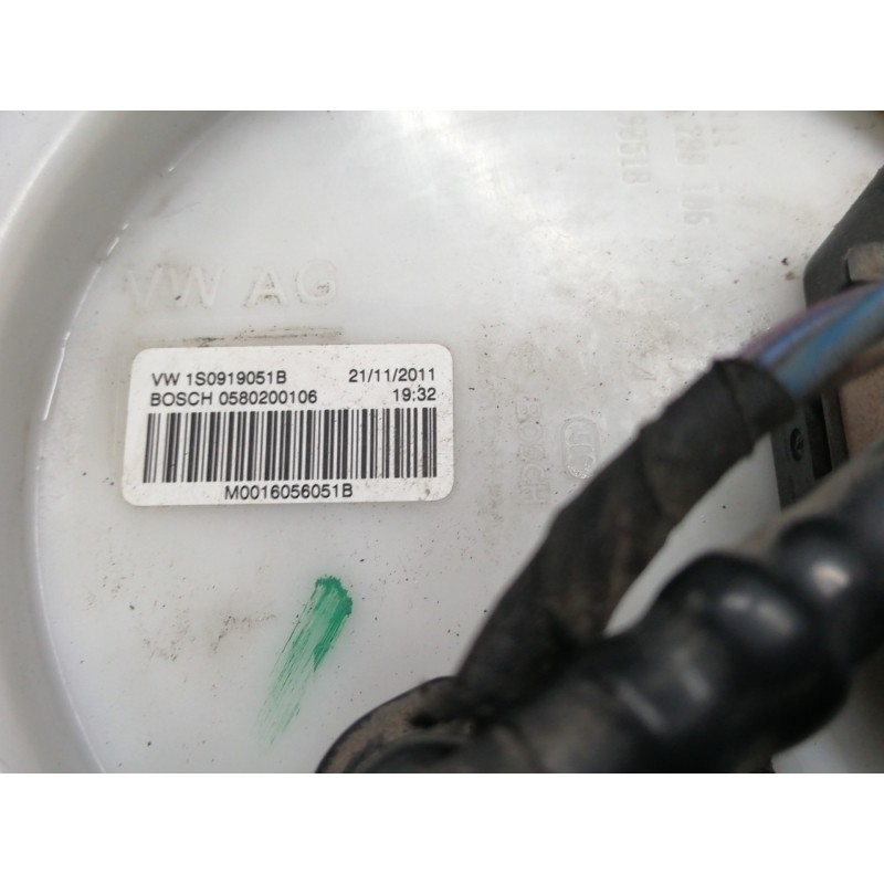 Recambio de aforador para seat mii (kf1) 1.0 referencia OEM IAM 1S0919051B 0580200106 
